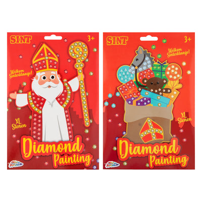 Grafix Sinterklaas Mosaik-Diamantgemälde – XL-Steine