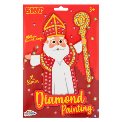 Grafix Sinterklaas Mosaik-Diamantgemälde – XL-Steine