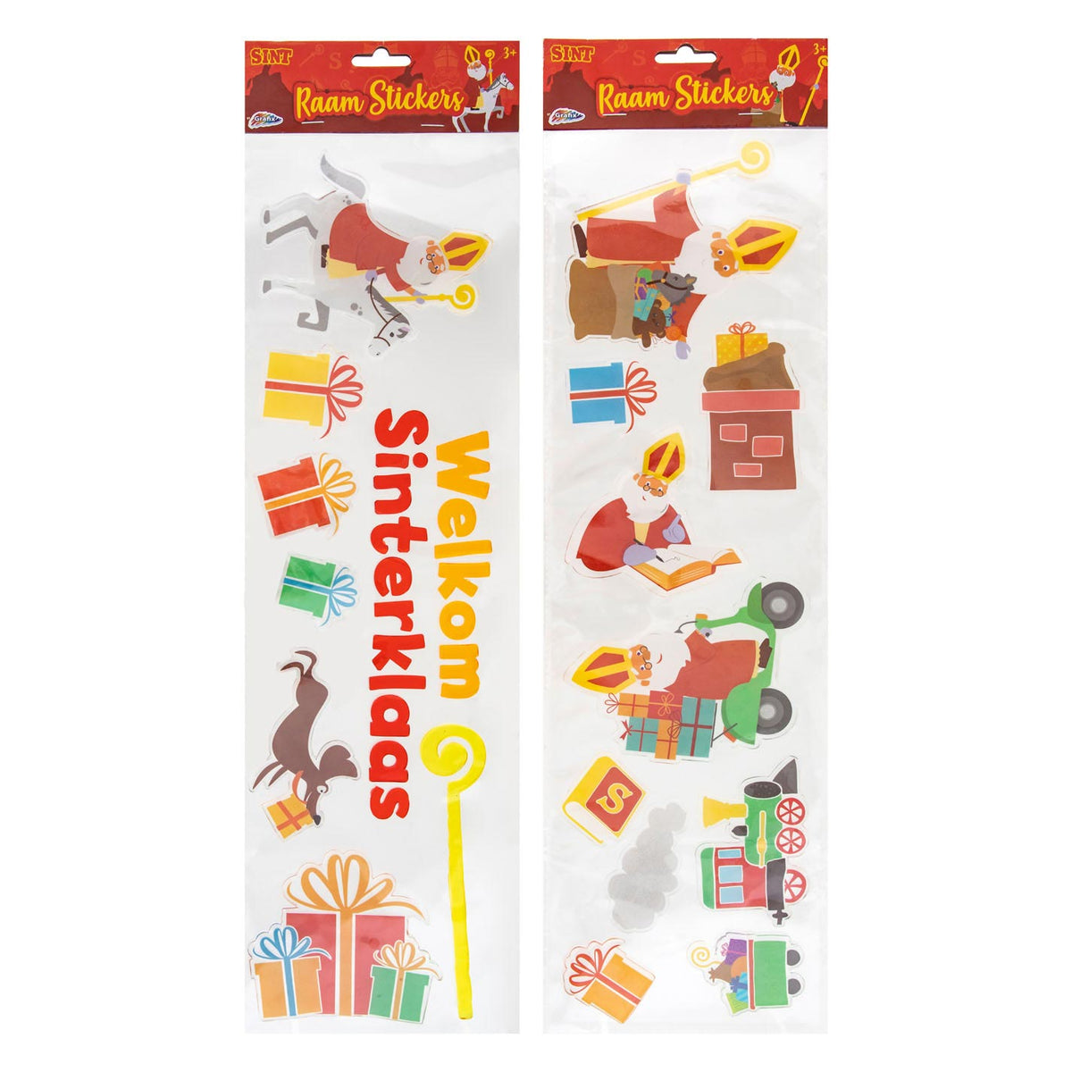 Sinterklaas Fensteraufkleber