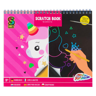 Grafix Scrasbook Eenhoorn, 10 Blätter