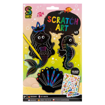 Machen Sie Ihr eigenes Scratch Art Girl Girl