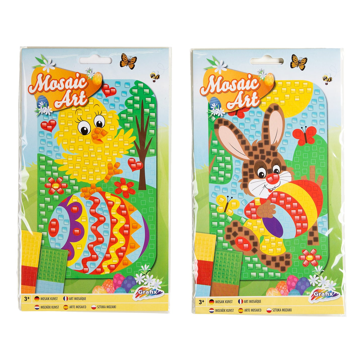 Kreative Bastelgruppe Mosaikkunst Ostern