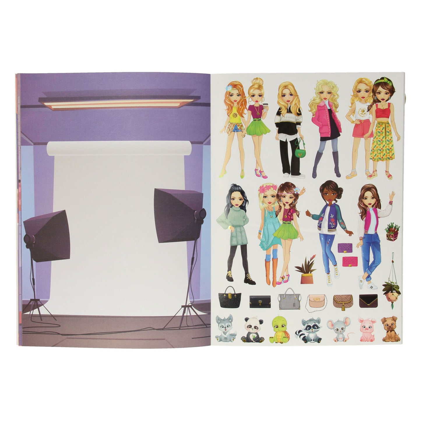 Kreative Handwerksgruppe Dress Me Up Sticker Book