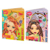 Kreatives Bastelgruppe-Besties-Stickerbuch