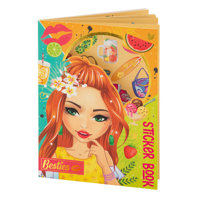 Kreatives Bastelgruppe-Besties-Stickerbuch