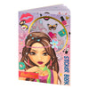 Kreatives Bastelgruppe-Besties-Stickerbuch
