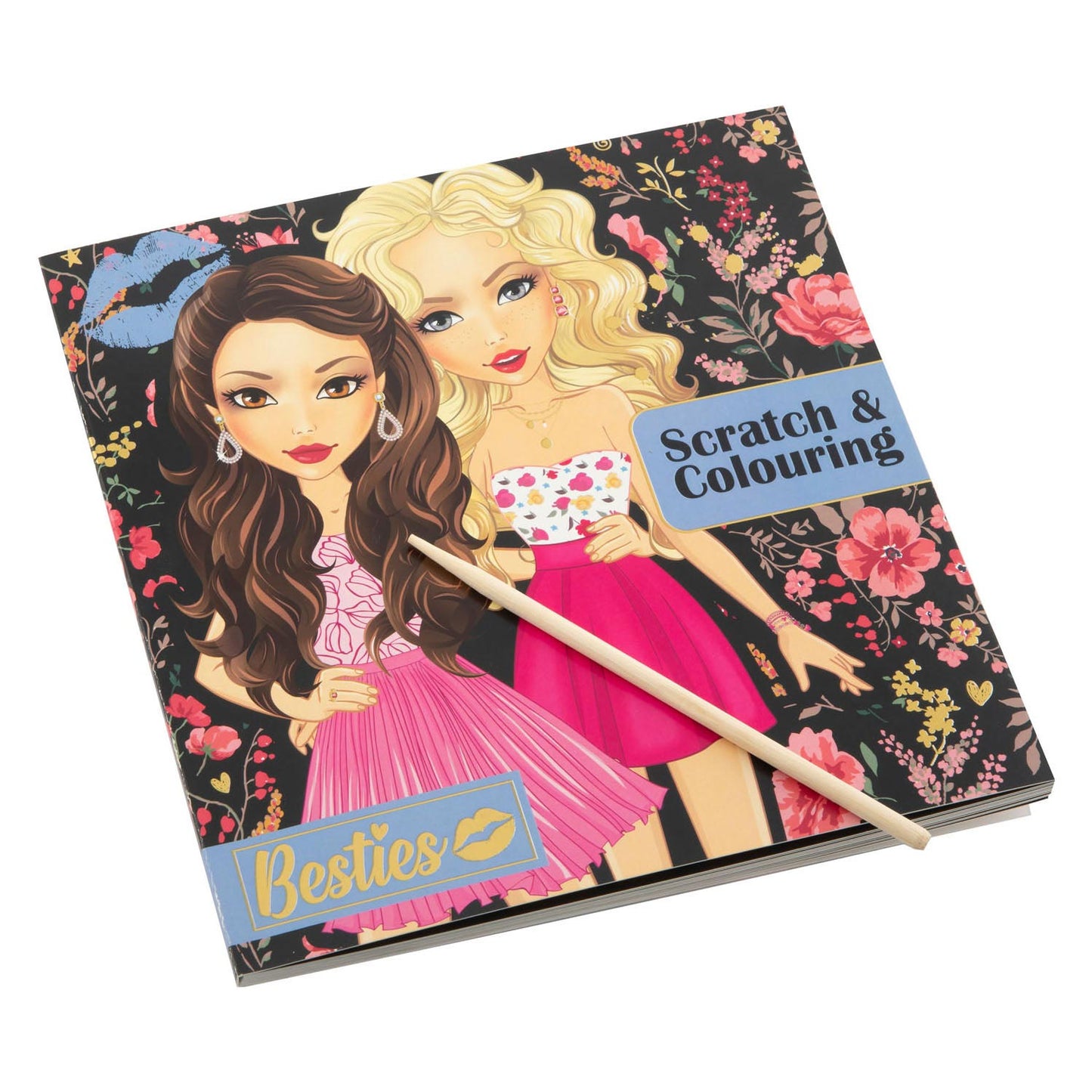 Besties - Scratch Malbuchbuch