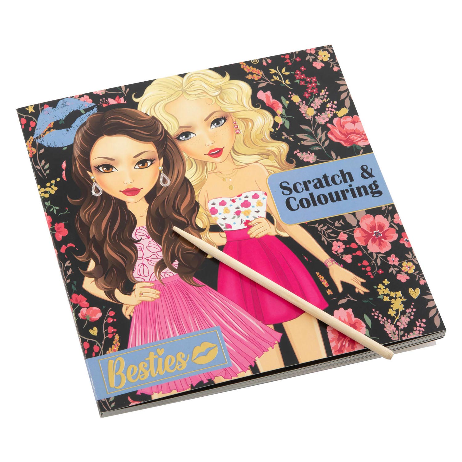 Besties - Scratch Malbuchbuch