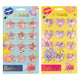 Besties Grafix 3D-Glitzeraufkleber, 12er-Pack
