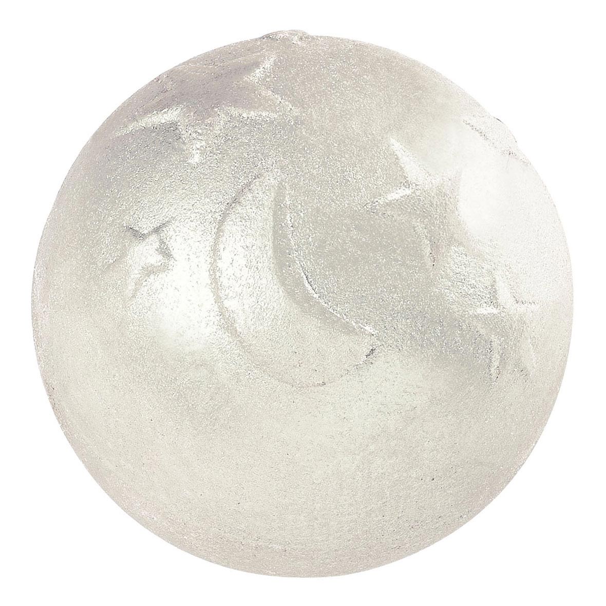 Grafix Bath Brize Ball glänzender Mond und Sterne