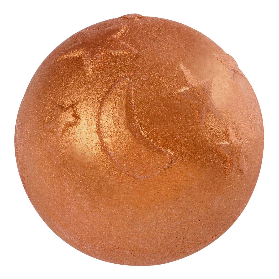 Grafix Bath Brize Ball glänzender Mond und Sterne