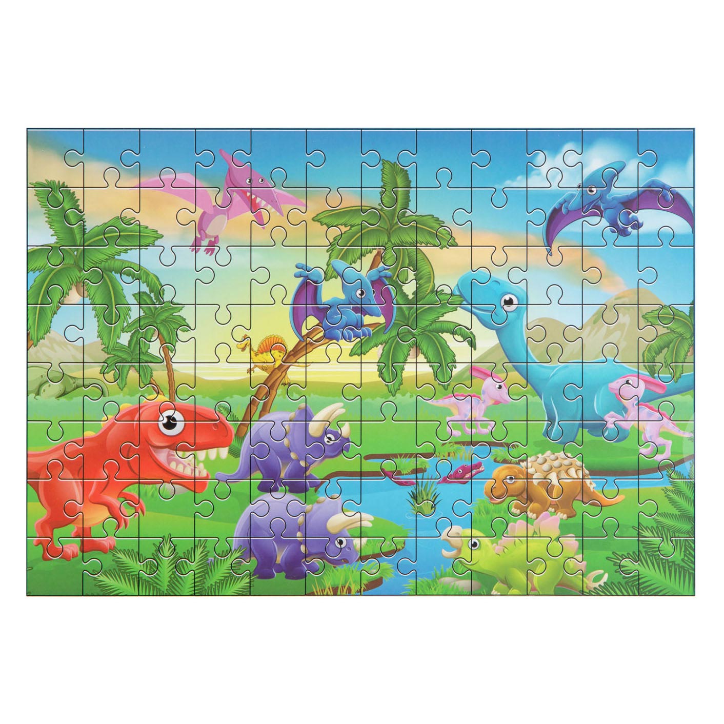 Puzzle Dininereld, 96st.