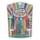Glitzer dekorativer Set, 17dlg. - afbeelding 1