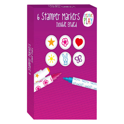 Lobbes Stempelmarker, 6 Stk.