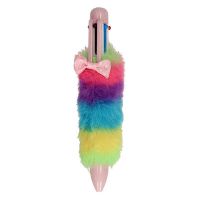 Grafix Multi -Color Pen Fluffy Regenbogen