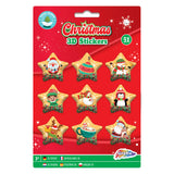 Grafix 3D -Aufkleber Weihnachten - afbeelding 1