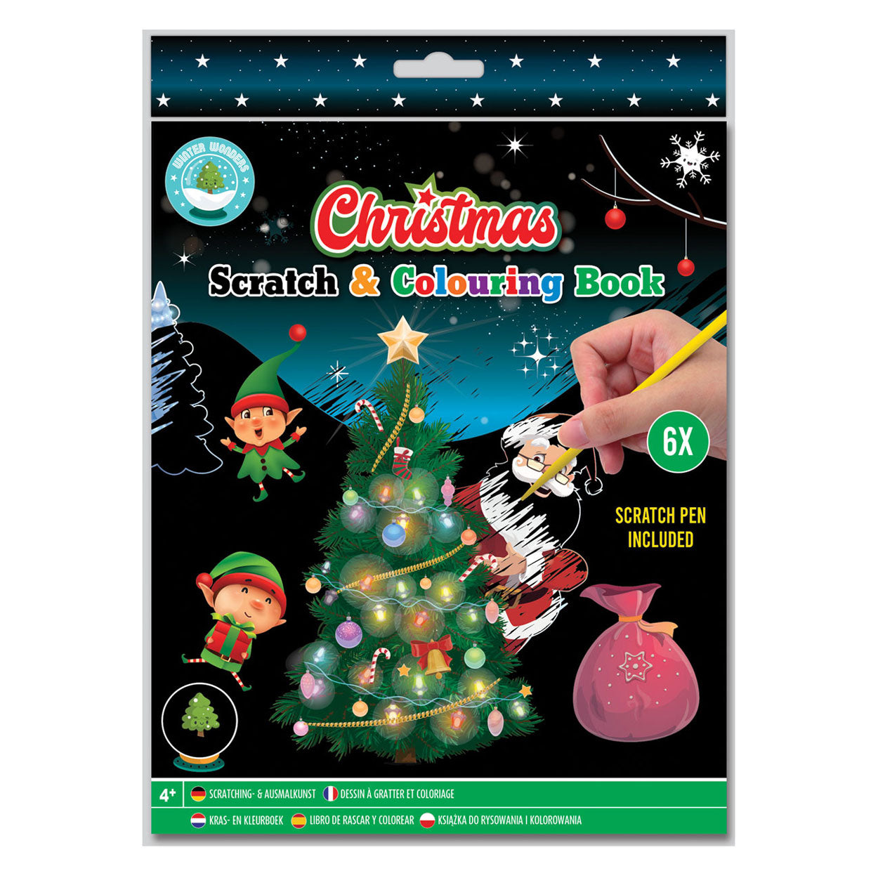 Kratzer und Malbuch Weihnachten