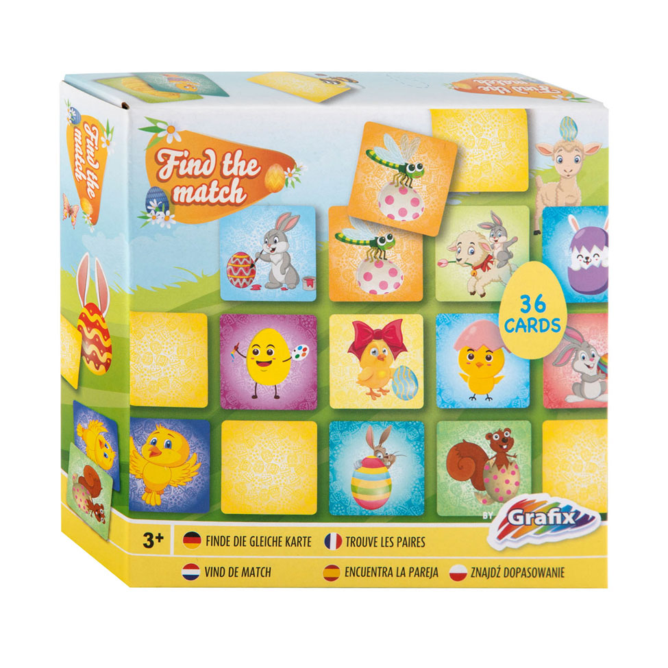Grafix Memospel Ostern, 36 Karten