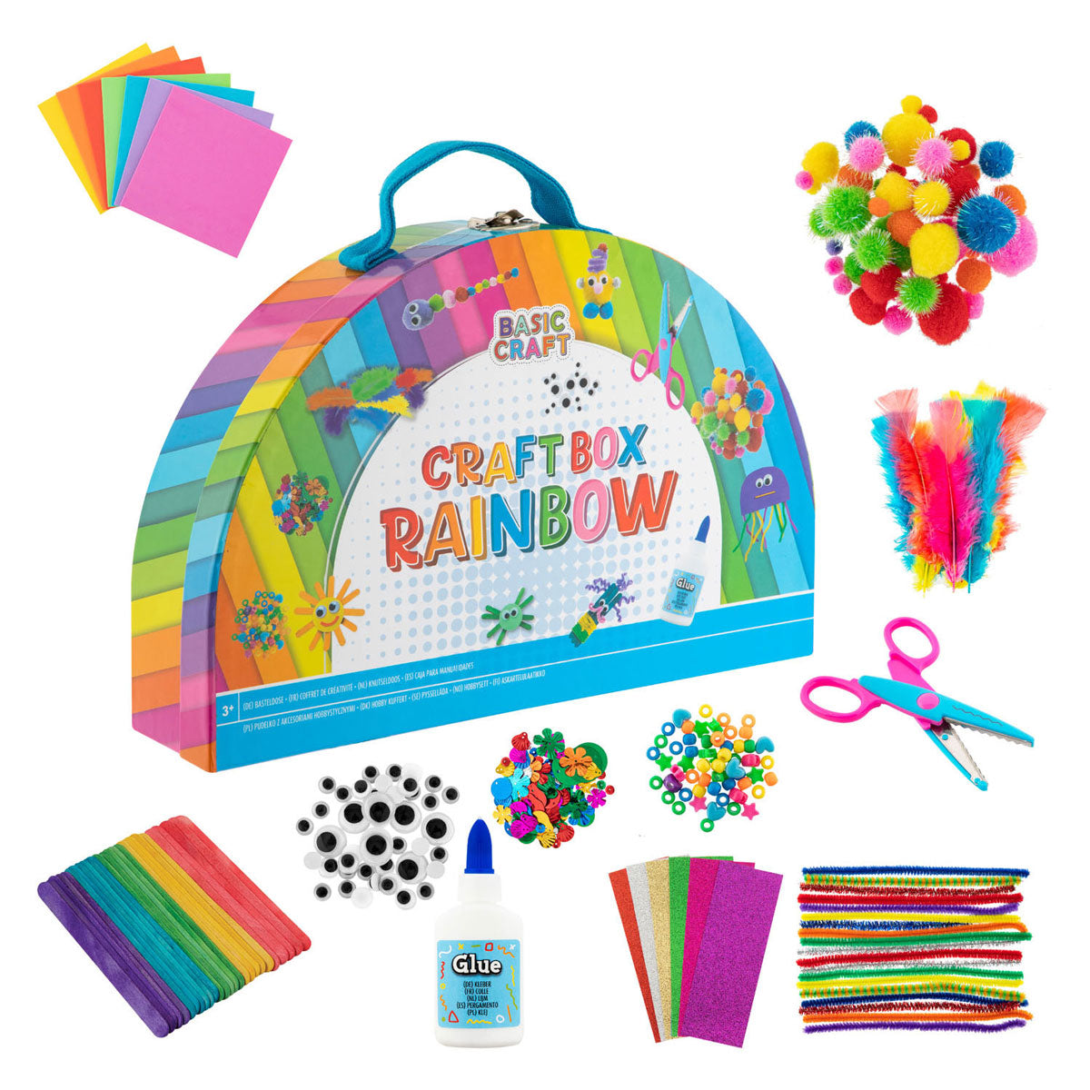 Kreative Handwerksgruppe Knutselbox Regenboog