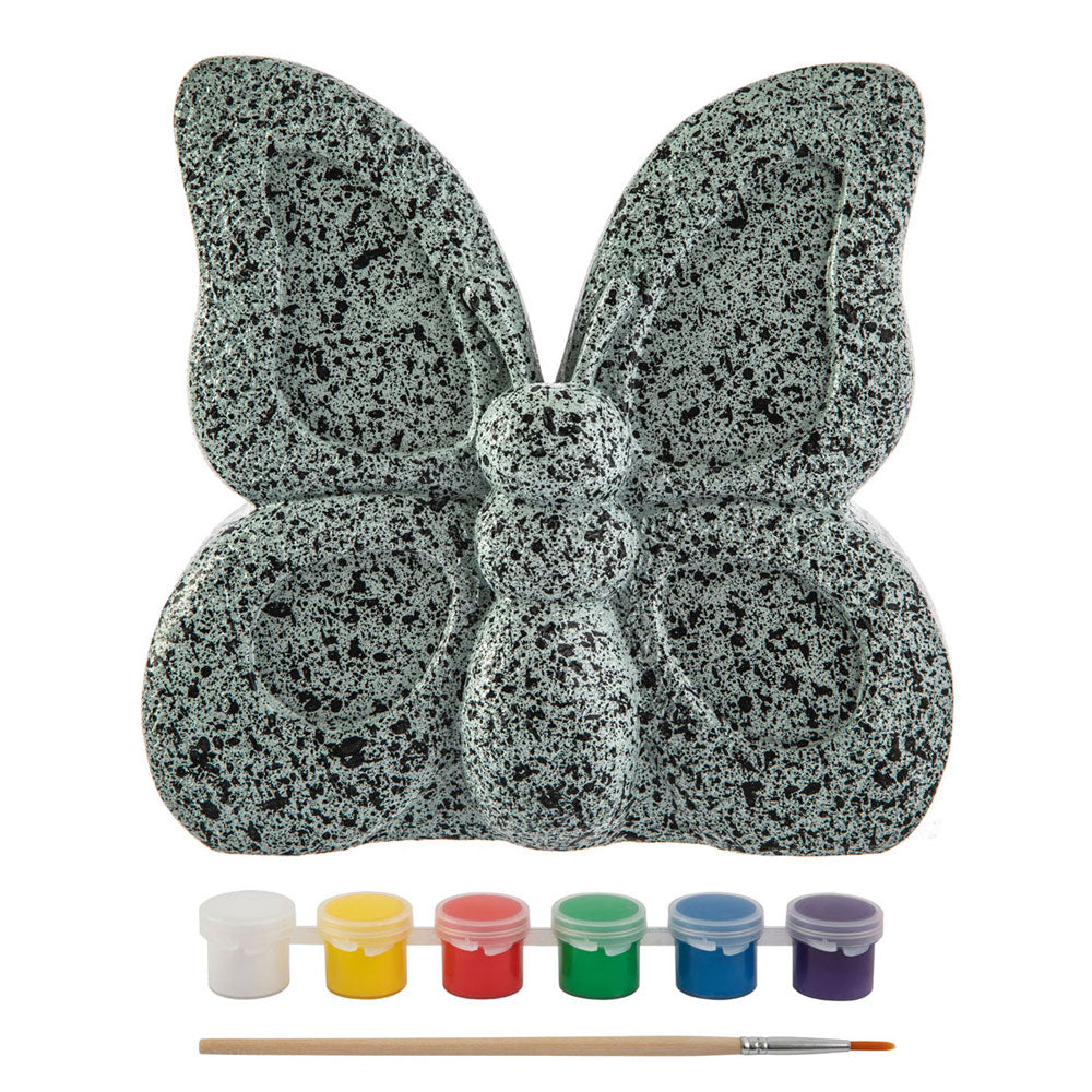 Kreative Bastelgruppensteine ​​Farbe Butterfly Lack Set, 8dlg.