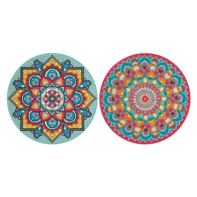 Creative Craft Group Diamond Painting Mandala Leinwand, 30 cm