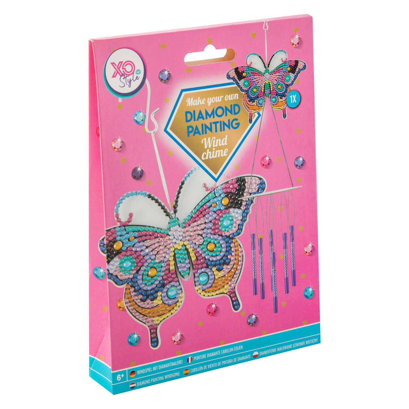 Kreative Handwerksgruppe Diamond Malerei Windgong Dier