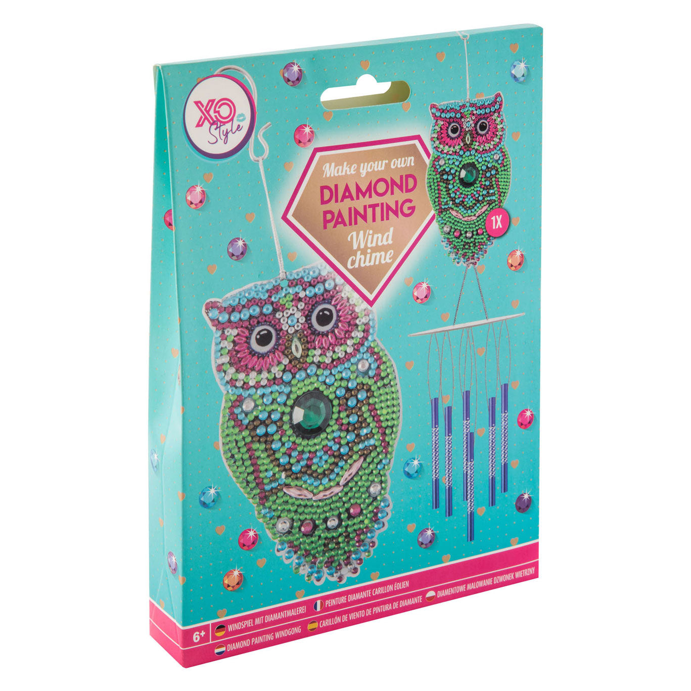 Kreative Handwerksgruppe Diamond Malerei Windgong Dier