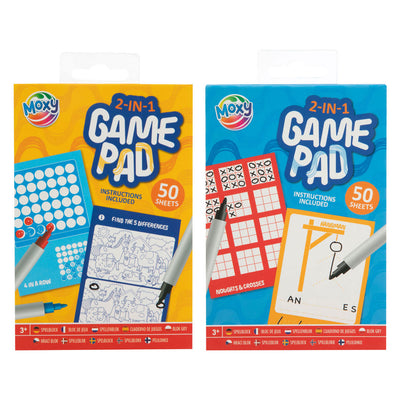 Kreativer Bastel-Gruppenspielblock 2in1 A6, 50-tlg.