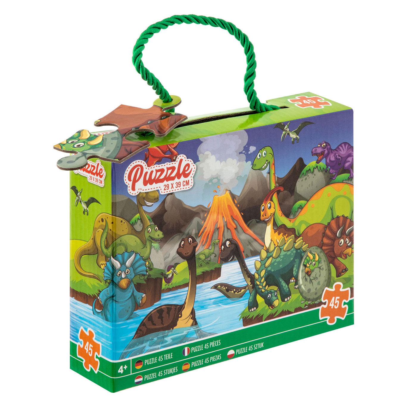 Kreative Handwerksgruppe spielen Puzzle Dinosaurus, 45st.