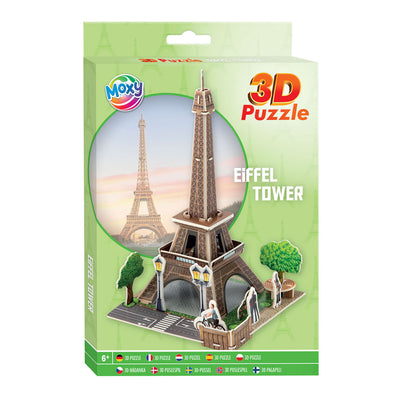 Kreative Handwerksgruppe 3D -Schaum -Puzzle Eiffelturm