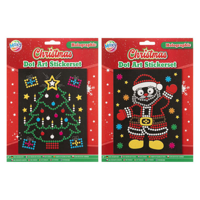 Kreative Handwerksgruppe Weihnachten Holographic Dot Aufkleber Set