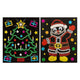 Kreative Handwerksgruppe Weihnachten Holographic Dot Aufkleber Set
