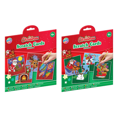 Kreative Handwerksgruppe Weihnachten 4 Kratzkarten