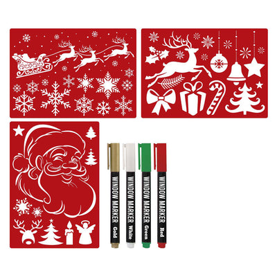 Kreative Handwerksgruppe Weihnachtswinddekoration Set