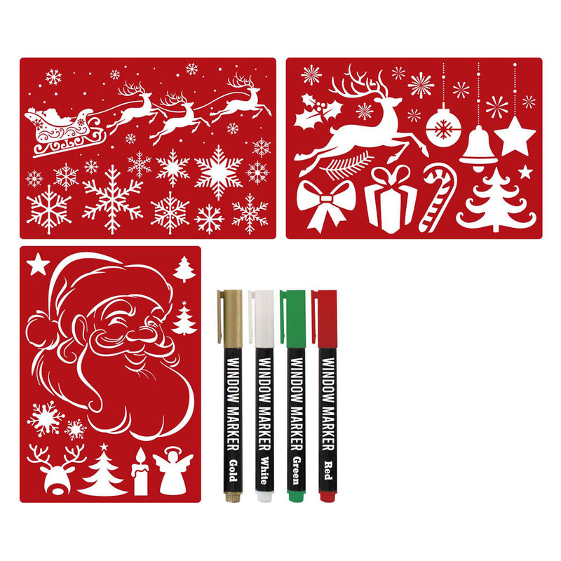 Kreative Handwerksgruppe Weihnachtswinddekoration Set