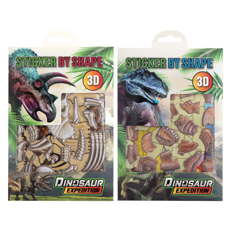 Kreative Bastelgruppe Dinosaurier-Expedition Dino-Aufkleber 3D