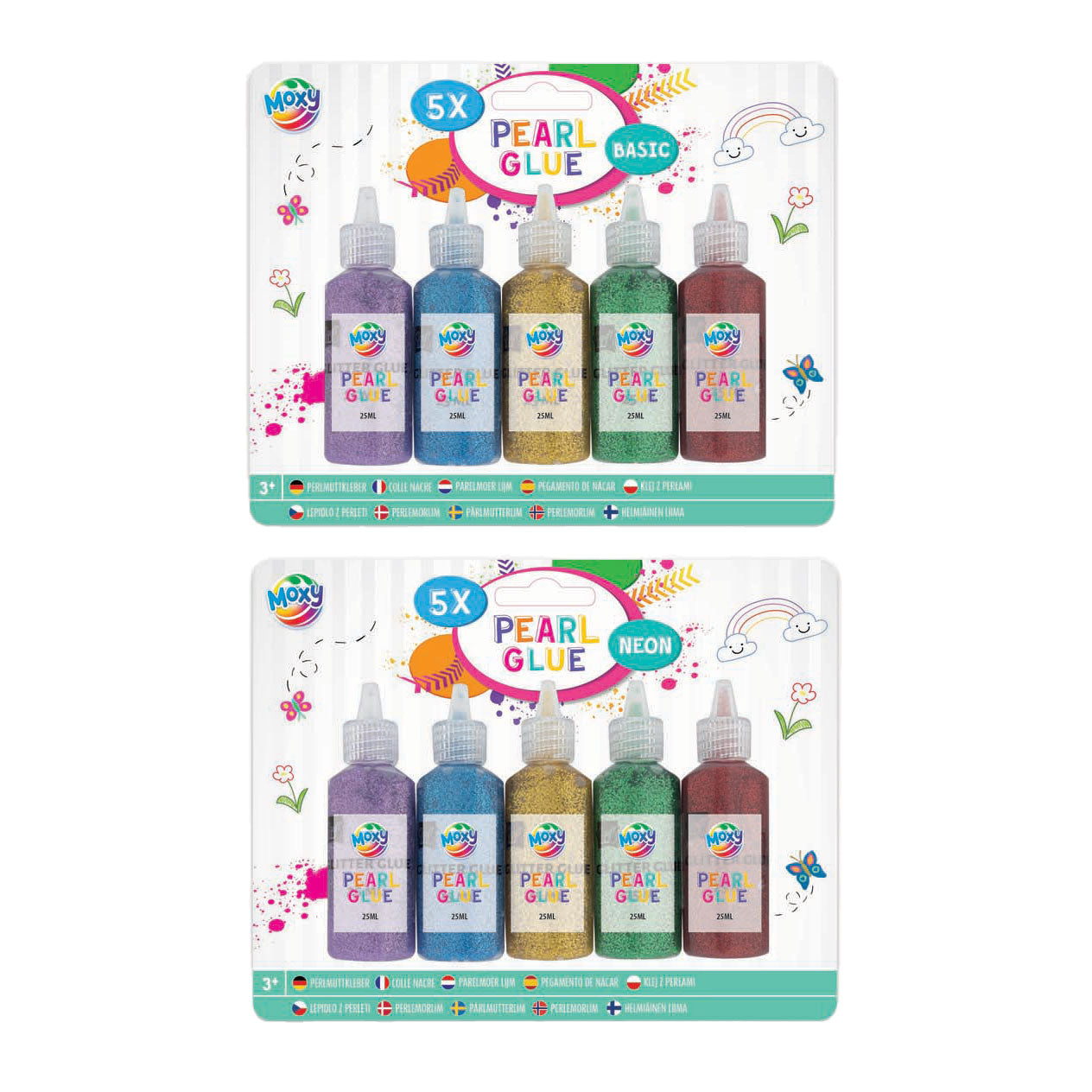 Perlenfarbe, 5x25ml