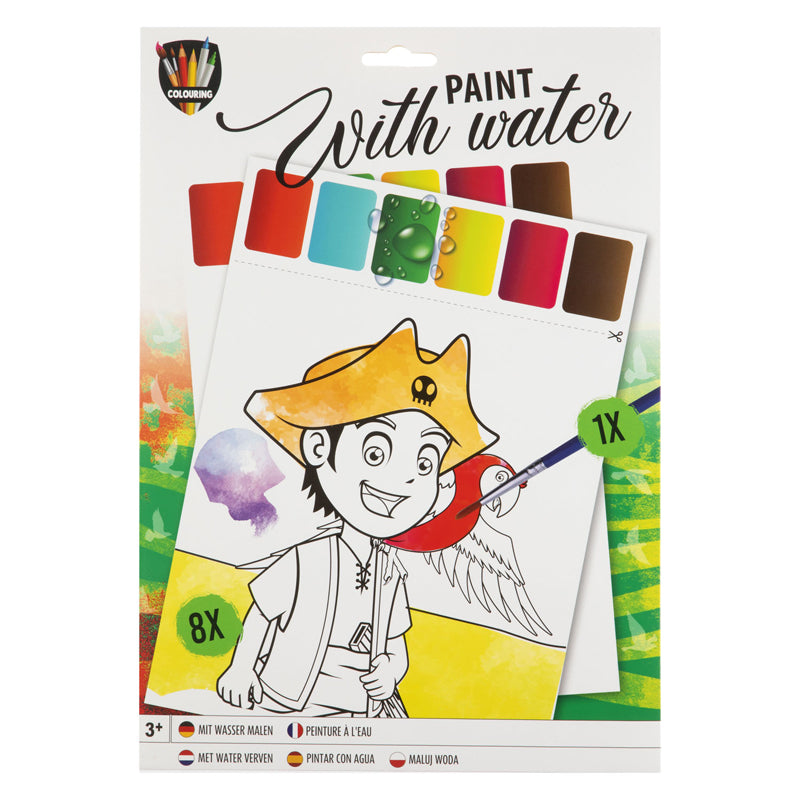 Kreative Handwerksgruppenmalerei mit Wasserthema, 12dlg.