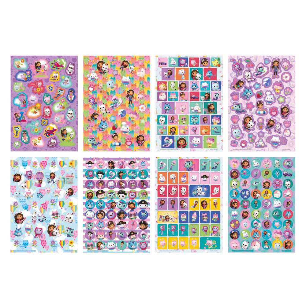 Kreative Handwerksgruppe Glitter Stickerbook A5 Gabby's Poppenhuis