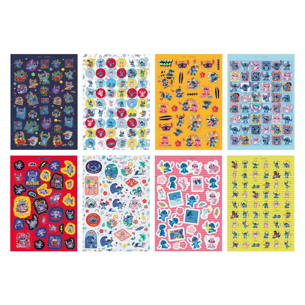 Kreative Handwerksgruppe Glitzer -Aufkleberbuch A5 Stich