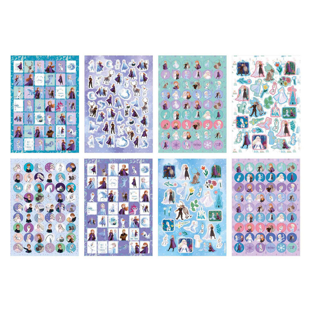 Kreative Handwerksgruppe Glitter Stickerbook A5 Frozen
