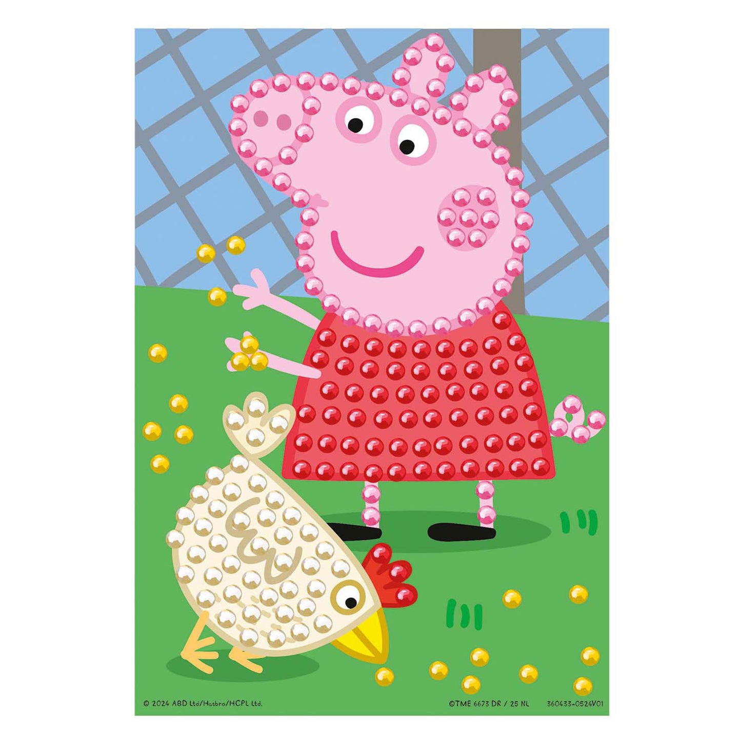 Kreative Handwerksgruppe Perle Art Crafts Peppa Pig