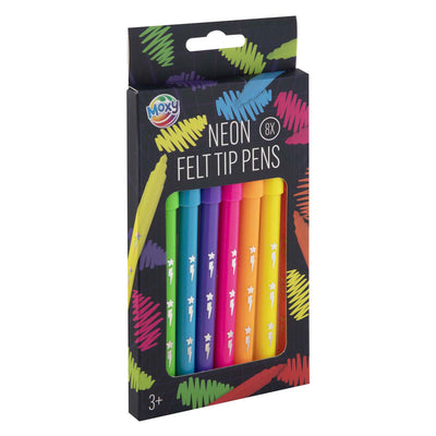 Creative Craft Group fühlte -Tip Stifte Neon, 8st.
