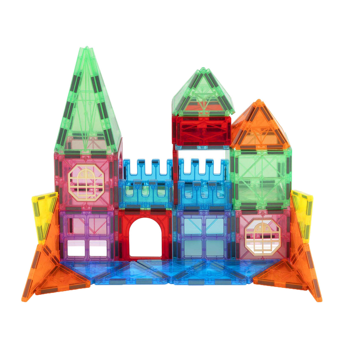 Kreative Craft Group Magnetic Building Fliesen mit Aufbewahrungstasche, 64dlg.