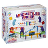 Kreative Bastelgruppe Magnetic Building Toys Tiles Autobahn mit Auto und Aufbewahrung, Beutel,