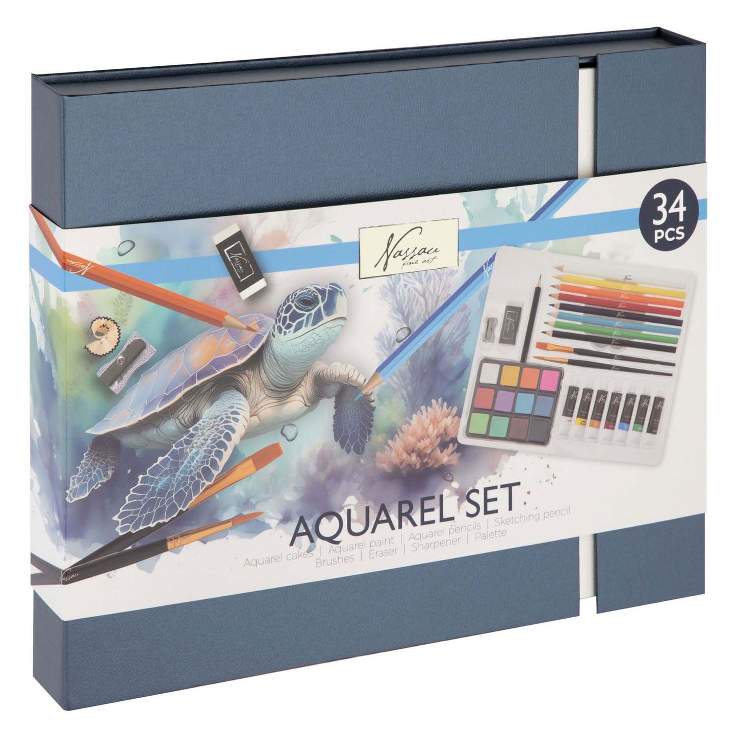 Creative Craft Group Aquarel Art Paint Set, 34dlg.