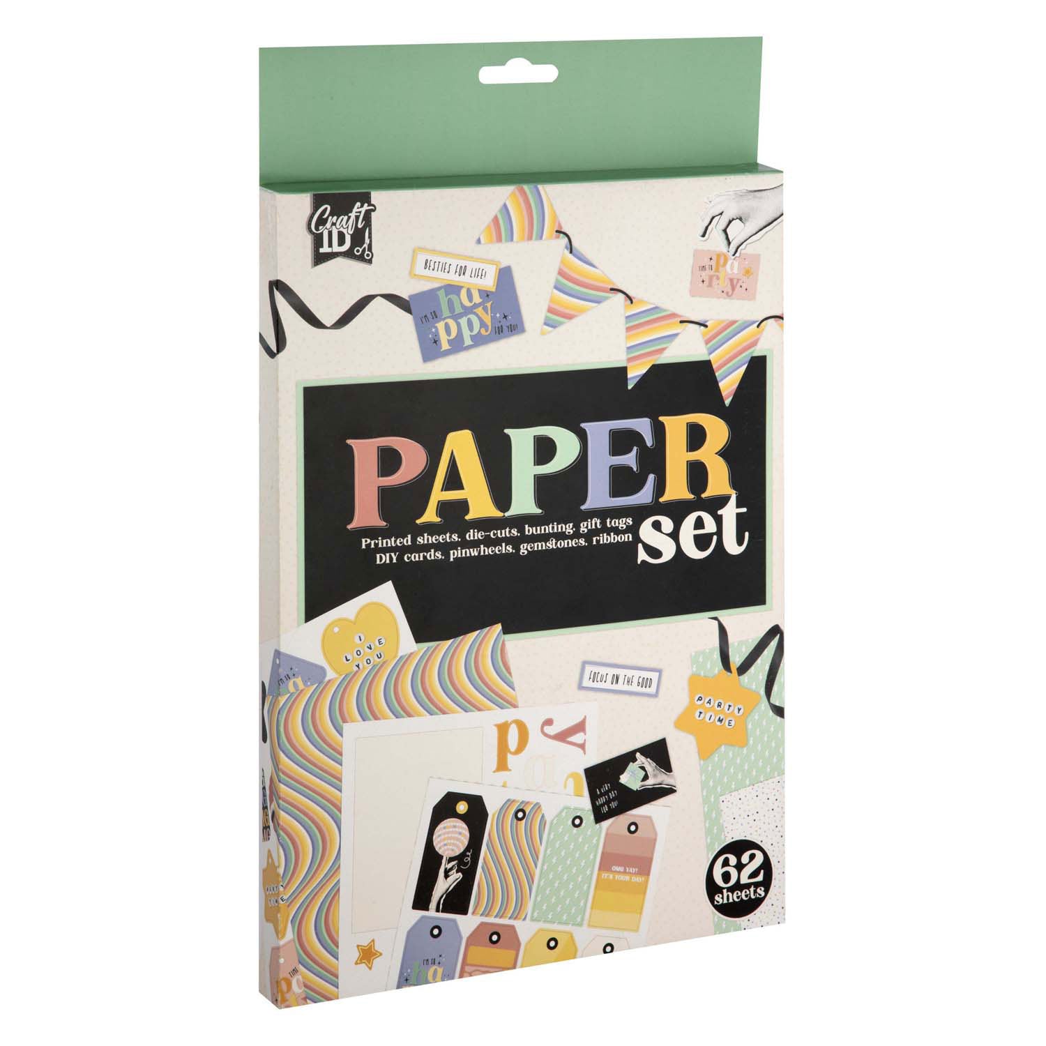 Kreative Handwerksgruppenpapier mit Print Gemend A4
