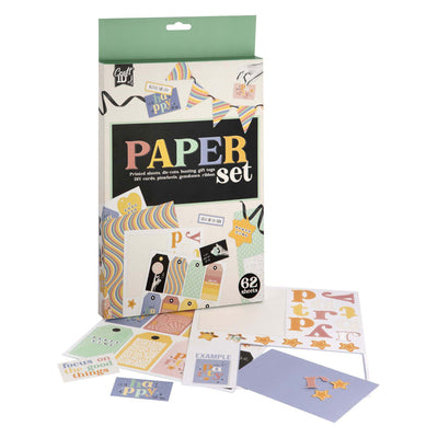 Kreative Handwerksgruppenpapier mit Print Gemend A4
