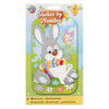 Kreative Handwerksgruppe, die an der Nummer Ostern haften
