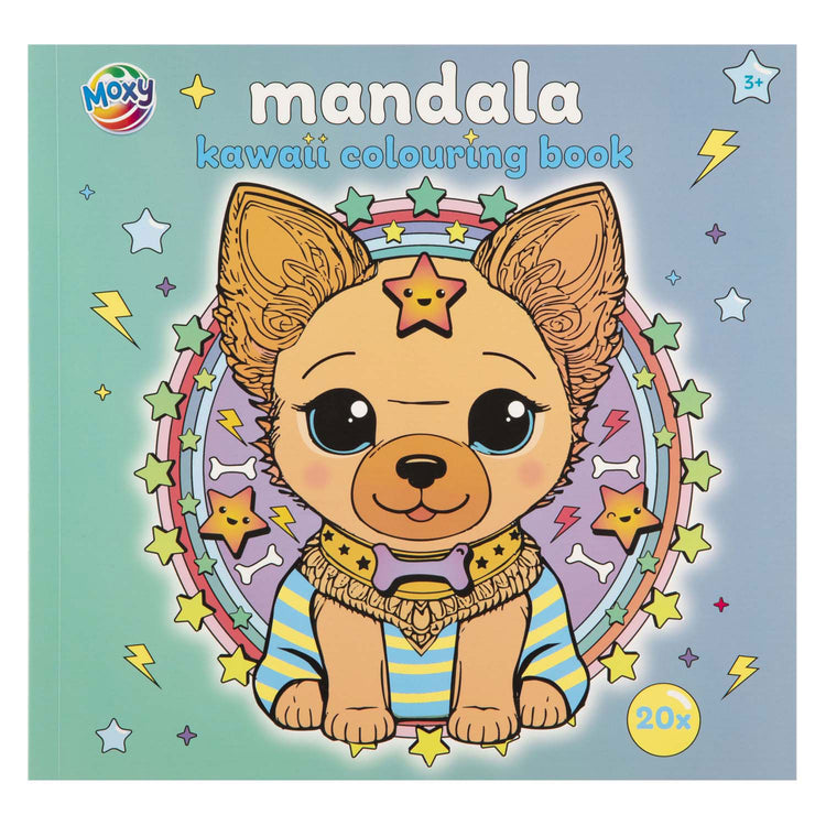 Kreatives Bastelgruppen-Mandala-Kawaii-Malbuch – 20 Blatt
